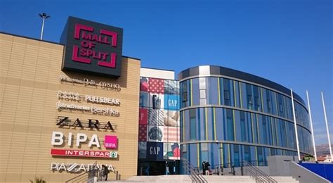 mall of split stores.